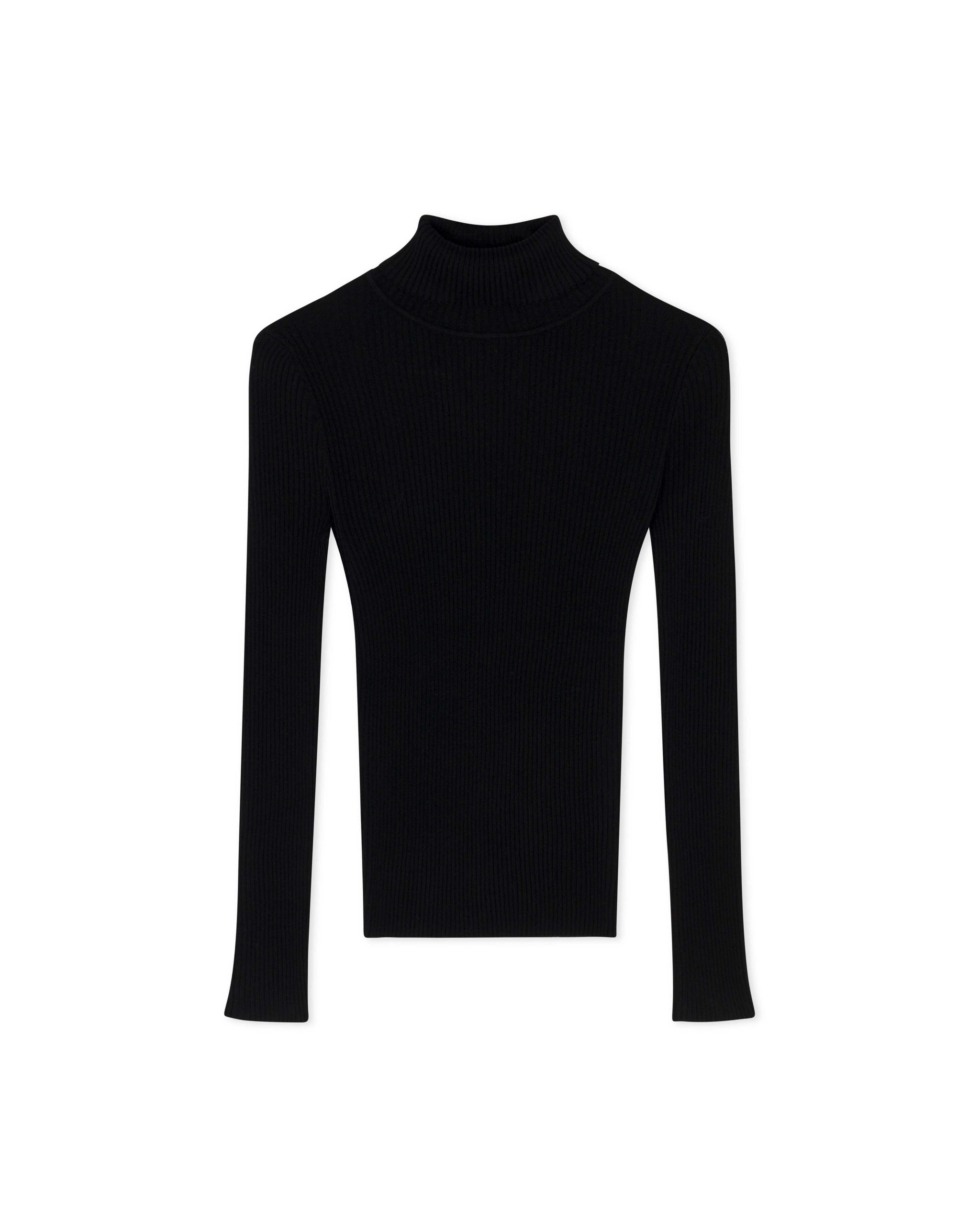 Ivy Ribbed Turtleneck Sweater Phoebe Jon